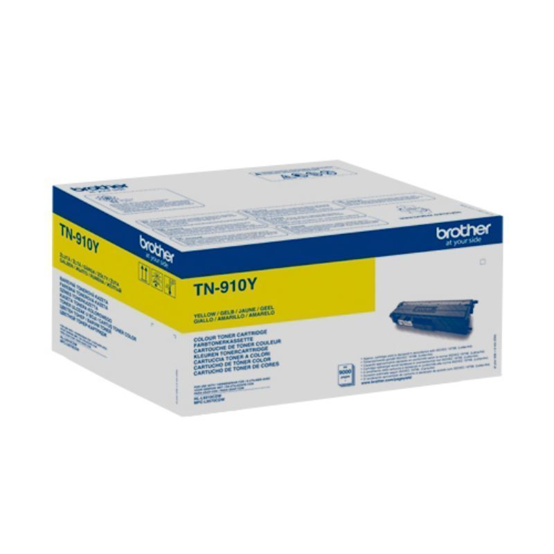 Brother TN910 Amarillo Cartucho de Toner Original Brother TN910 Amarillo Cartucho de Toner Original