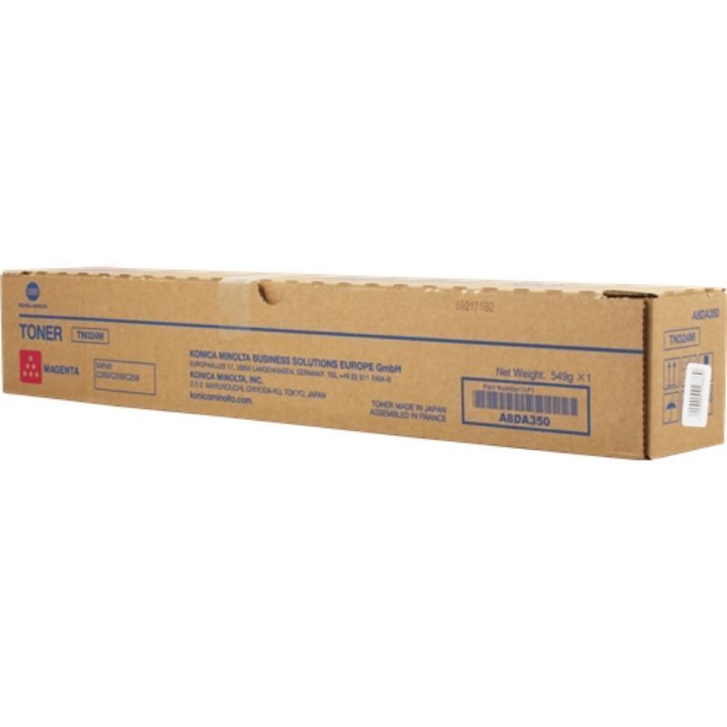 Konica Minolta TN324 Magenta Cartucho de Toner Original - A8DA350/TN324M Konica Minolta TN324 Magenta Cartucho de Toner Original - A8DA350/TN324M