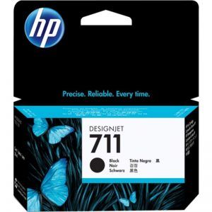 HP 711 Negro Cartucho de Tinta Original