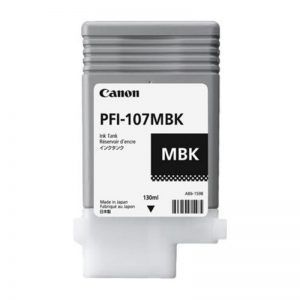 Canon PFI107 Negro Mate Cartucho de Tinta Original/6704B001