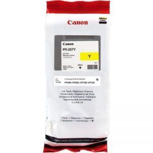 Canon PFI207 Amarillo Cartucho de Tinta Original/8792B001