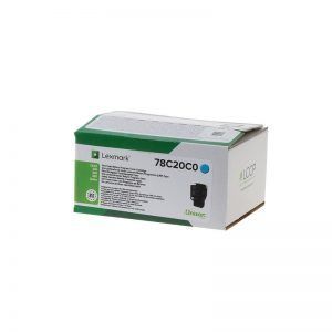 Lexmark CS421/CS521/CS622/CX421/CX522/CX622/CX625 Cyan Cartucho de Toner Original