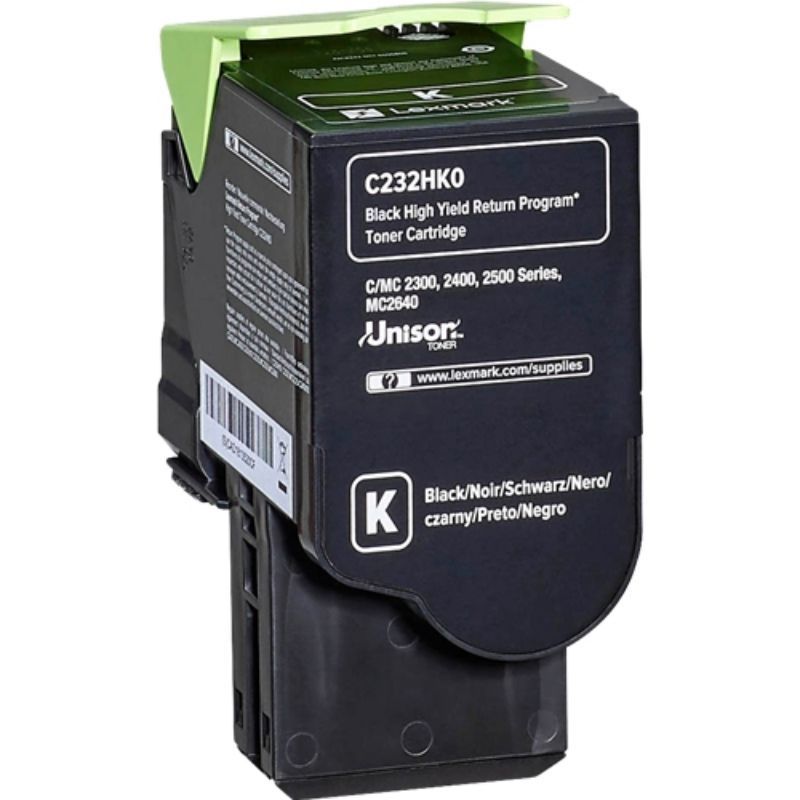 Lexmark C2325/C2425/C2535/MC2325/MC2425/MC2535/MC2640 Negro Cartucho de Toner Original Lexmark C2325/C2425/C2535/MC2325/MC2425/MC2535/MC2640 Negro Cartucho de Toner Original