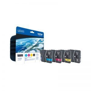 Brother LC985 Pack de 4 Cartuchos de Tinta Originales