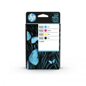HP 932 + 933 Pack de 4 Cartuchos de Tinta Originales
