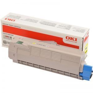 OKI C612 Amarillo Cartucho de Toner Original