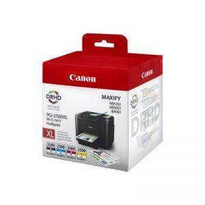 Canon PGI2500XL Pack de 4 Cartuchos de Tinta Originales