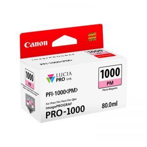 Canon PFI1000 Magenta Photo Cartucho de Tinta Original/0551C001
