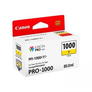 Canon PFI1000 Amarillo Cartucho de Tinta Original/0549C001 Canon PFI1000 Amarillo Cartucho de Tinta Original/0549C001