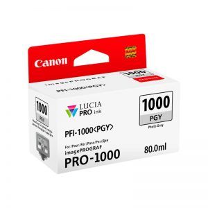 Canon PFI1000 Gris Photo Cartucho de Tinta Original/0553C001