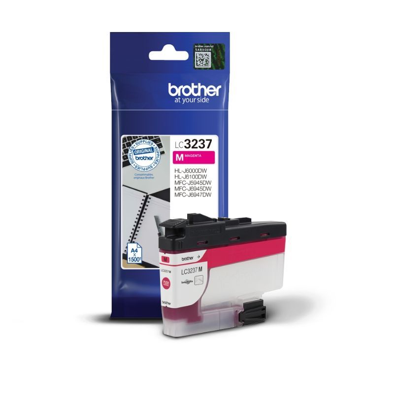 Brother LC3237 Magenta Cartucho de Tinta Original Brother LC3237 Magenta Cartucho de Tinta Original