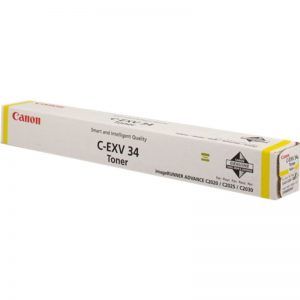 Canon CEXV34 Amarillo Cartucho de Toner Original