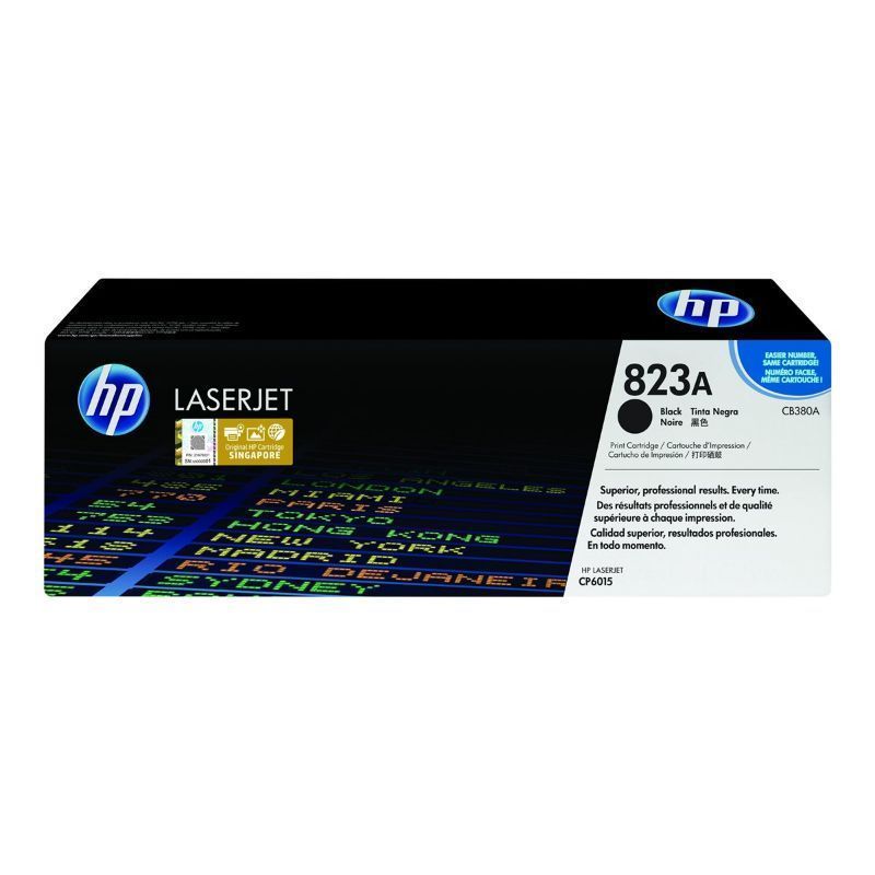 HP CB380A Negro Cartucho de Toner Original - 823A HP CB380A Negro Cartucho de Toner Original - 823A