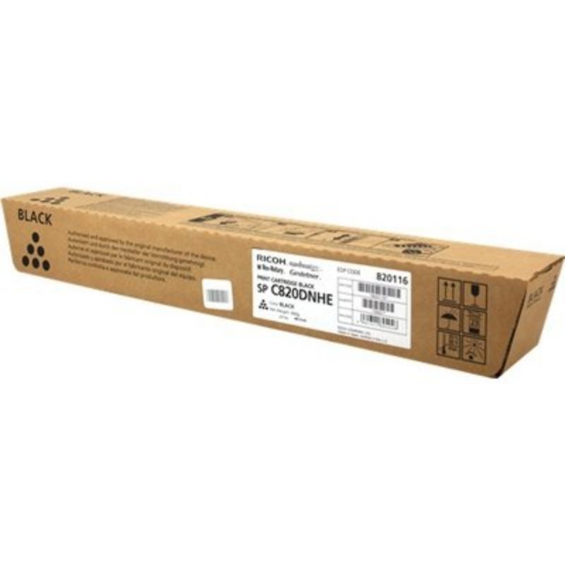 Ricoh Aficio SP-C820DN/SP-C821DN Negro Cartucho de Toner Original Ricoh Aficio SP-C820DN/SP-C821DN Negro Cartucho de Toner Original