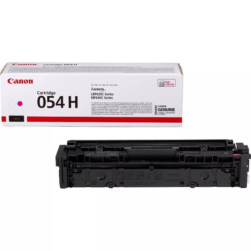 Canon 054H Magenta Cartucho de Toner Original - 3026C002 Canon 054H Magenta Cartucho de Toner Original - 3026C002