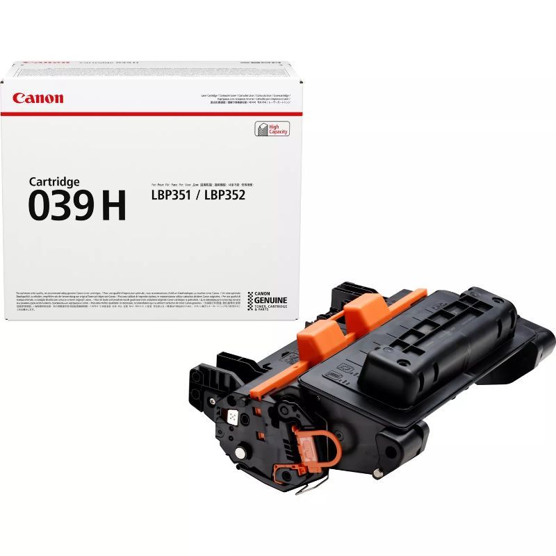 Canon 039H Negro Cartucho de Toner Original - 0288C001 Canon 039H Negro Cartucho de Toner Original - 0288C001