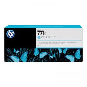 HP 771C Cyan Light Cartucho de Tinta Original