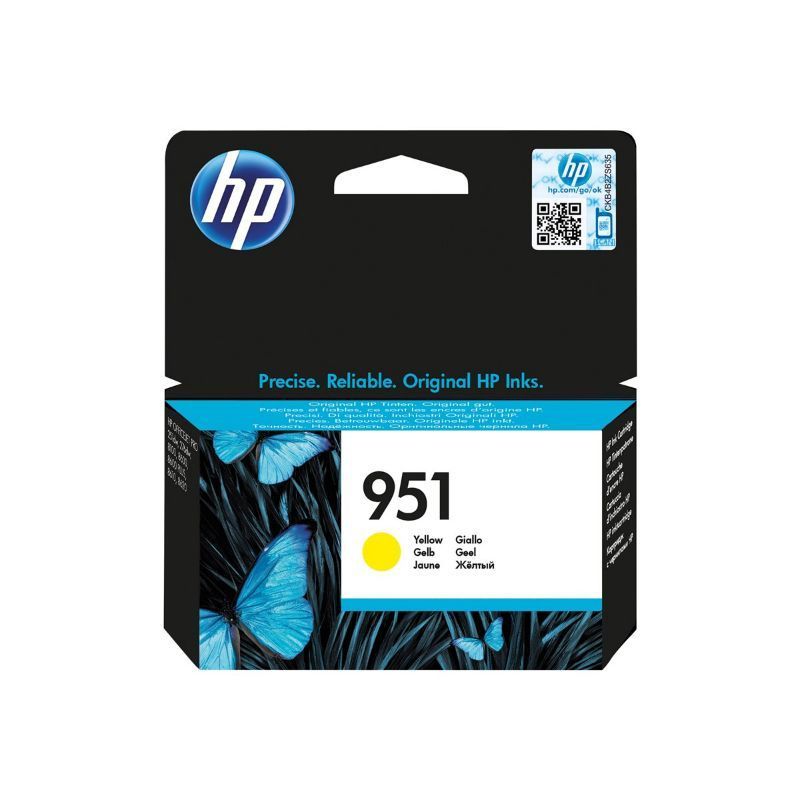 HP 951 Amarillo Cartucho de Tinta Original HP 951 Amarillo Cartucho de Tinta Original