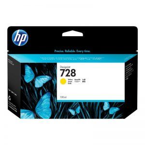 HP 728 Amarillo Cartucho de Tinta Original
