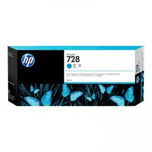 HP 728 Cyan Cartucho de Tinta Original