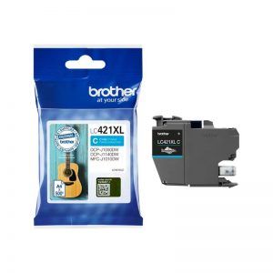 Brother LC421XL Cyan Cartucho de Tinta Original