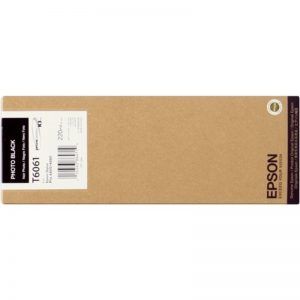 Epson T6061 Negro Photo Cartucho de Tinta Original