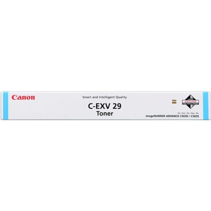 Canon CEXV29 Cyan Cartucho de Toner Original Canon CEXV29 Cyan Cartucho de Toner Original