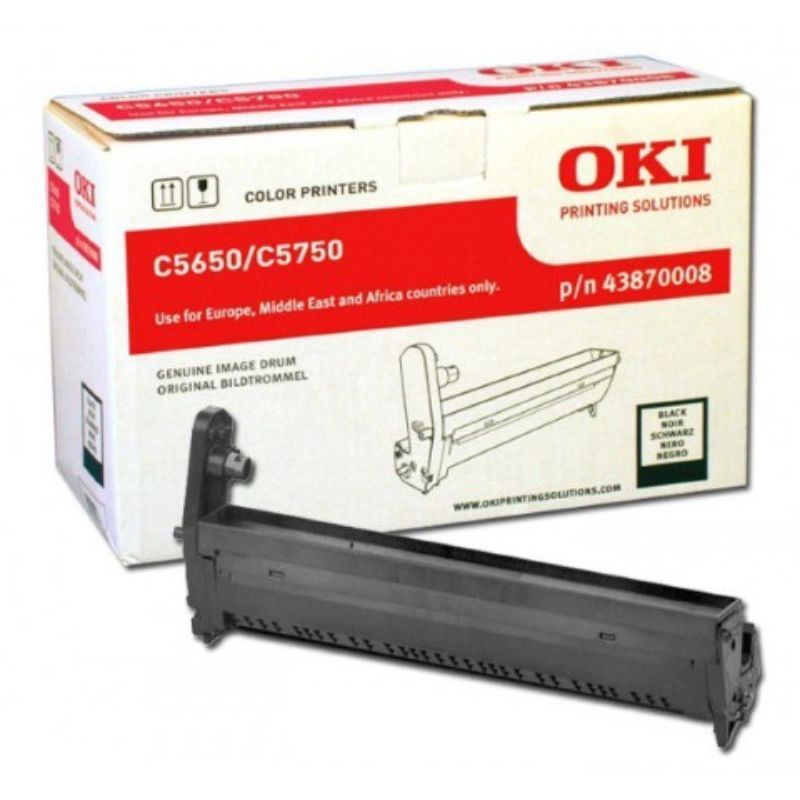 OKI C5650/C5750 Negro Tambor de Imagen Original (Drum) OKI C5650/C5750 Negro Tambor de Imagen Original (Drum)