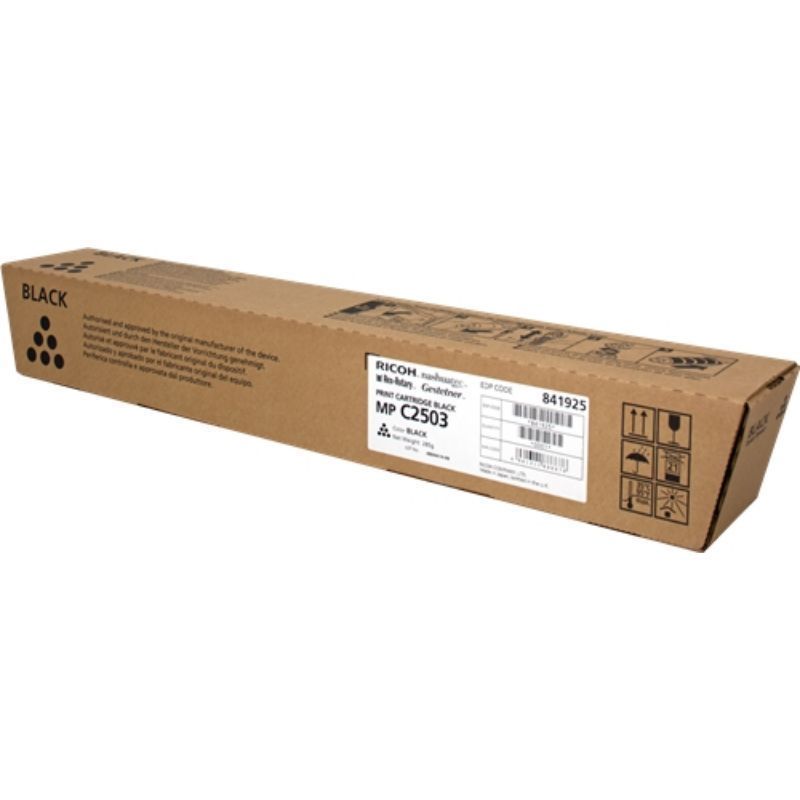 Ricoh Aficio MP-C2503SP/MP-C2003SP/MP-C2004SP/MP-C2504SP Negro Cartucho de Toner Original/841918 Ricoh Aficio MP-C2503SP/MP-C2003SP/MP-C2004SP/MP-C2504SP Negro Cartucho de Toner Original/841918