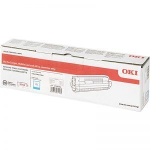 OKI C824/C834/C844 Cyan Cartucho de Toner Original