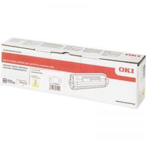 OKI C824/C834/C844 Amarillo Cartucho de Toner Original