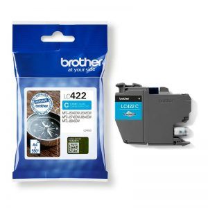 Brother LC422 Cyan Cartucho de Tinta Original