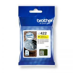 Brother LC422 Amarillo Cartucho de Tinta Original