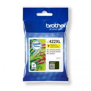 Brother LC422XL Amarillo Cartucho de Tinta Original