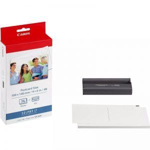 Canon KP-36IP Value Pack de Tinta Original - 36 Hojas Papel Fotografico 100x148 mm