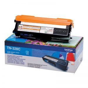 Brother TN328 Cyan Cartucho de Toner Original