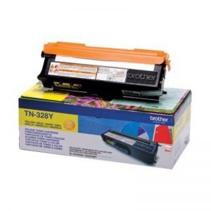 Brother TN328 Amarillo Cartucho de Toner Original