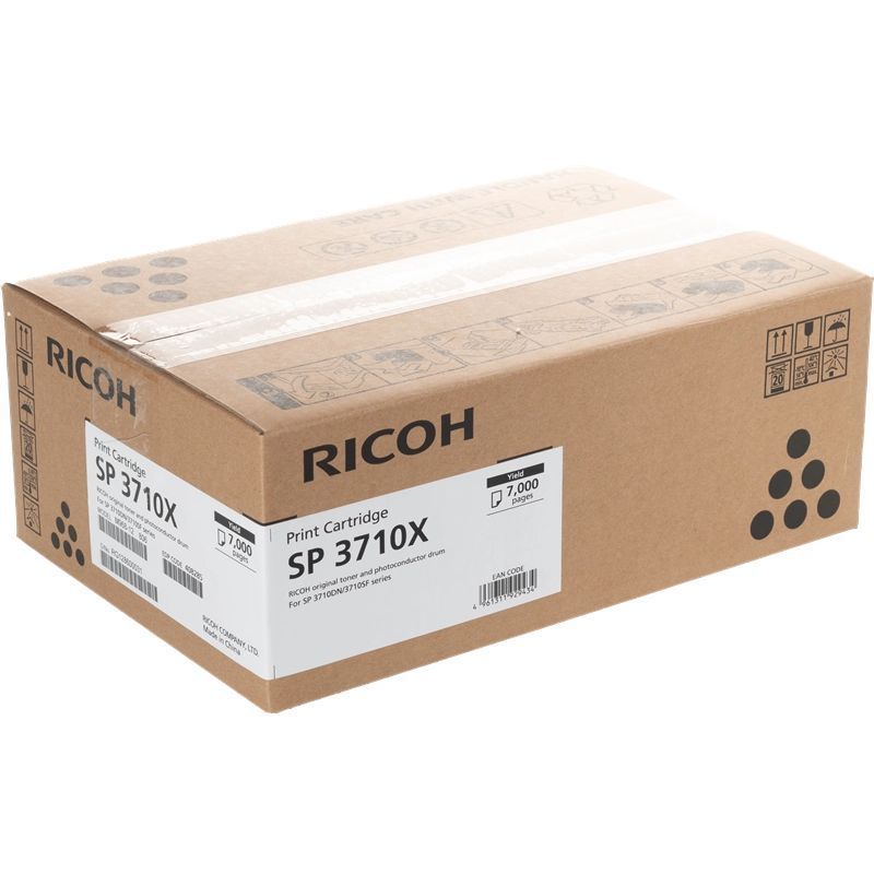 Ricoh Aficio SP3710 Negro Cartucho de Toner Original - 408284/408285 Ricoh Aficio SP3710 Negro Cartucho de Toner Original - 408284/408285