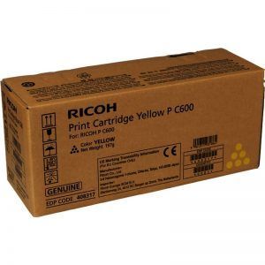 Ricoh PC600 Amarillo Cartucho de Toner Original/P C600Y