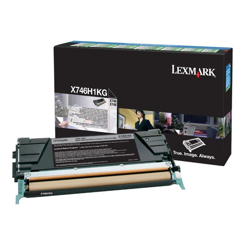 Lexmark X746/X748 Negro Cartucho de Toner Original Lexmark X746/X748 Negro Cartucho de Toner Original