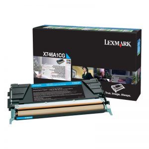 Lexmark X746/X748 Cyan Cartucho de Toner Original