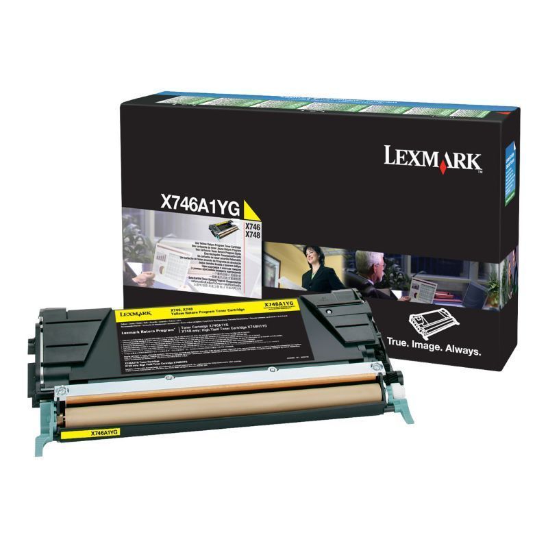Lexmark X746/X748 Amarillo Cartucho de Toner Original Lexmark X746/X748 Amarillo Cartucho de Toner Original