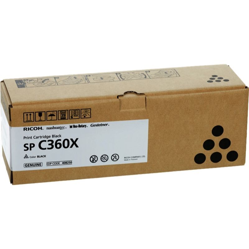 Ricoh Aficio SP-C361 Negro Cartucho de Toner Original/SPC360X Ricoh Aficio SP-C361 Negro Cartucho de Toner Original/SPC360X