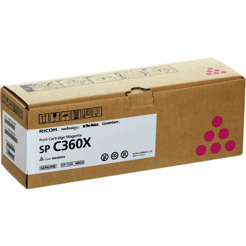 Ricoh Aficio SP-C361 Magenta Cartucho de Toner Original/SPC360X Ricoh Aficio SP-C361 Magenta Cartucho de Toner Original/SPC360X