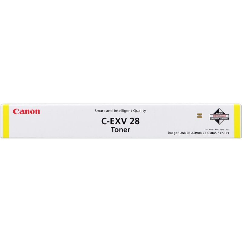 Canon CEXV28 Amarillo Cartucho de Toner Original Canon CEXV28 Amarillo Cartucho de Toner Original
