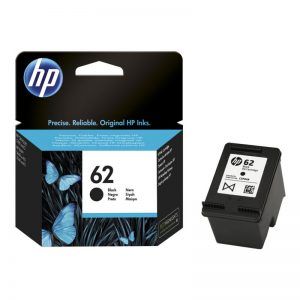 HP 62 Negro Cartucho de Tinta Original