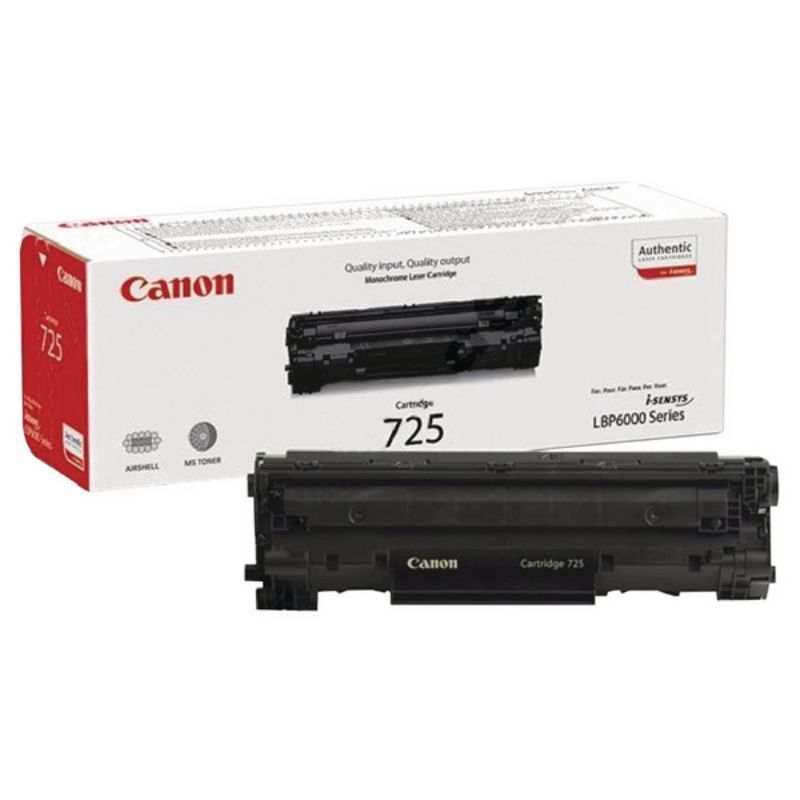 Canon 725 Negro Cartucho de Toner Original - 3484B002 Canon 725 Negro Cartucho de Toner Original - 3484B002