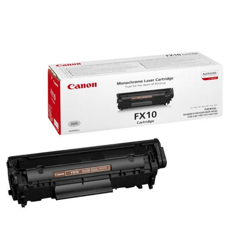 Canon FX10 Negro Cartucho de Toner Original - 0263B002 Canon FX10 Negro Cartucho de Toner Original - 0263B002