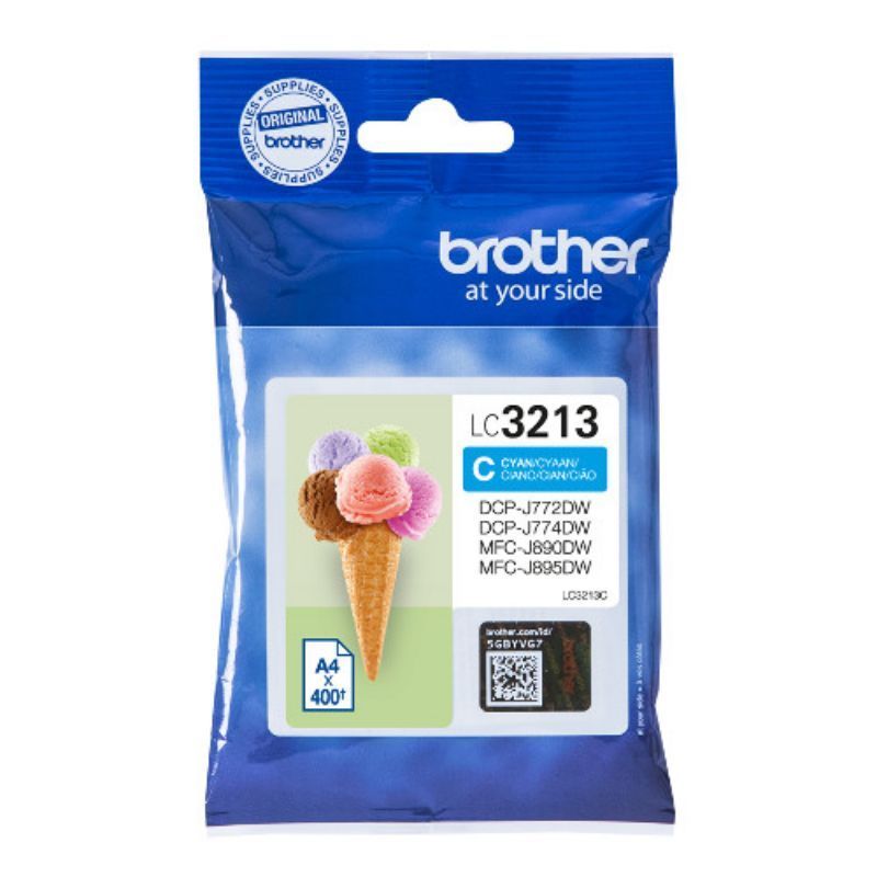 Brother LC3213 Cyan Cartucho de Tinta Original Brother LC3213 Cyan Cartucho de Tinta Original