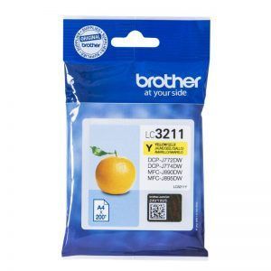 Brother LC3211 Amarillo Cartucho de Tinta Original